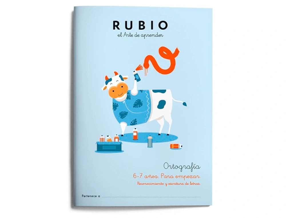 Cuaderno rubio ortografia 6-7 años para empezar