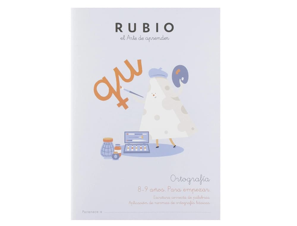 Cuaderno rubio ortografia 8-9 años para empezar
