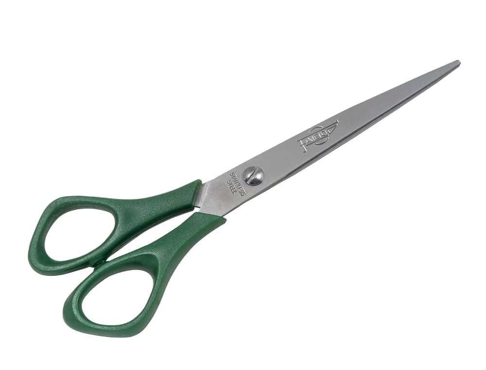 Tijera oficina faibo acero inoxidable 16 cm empuñadura ergonomica