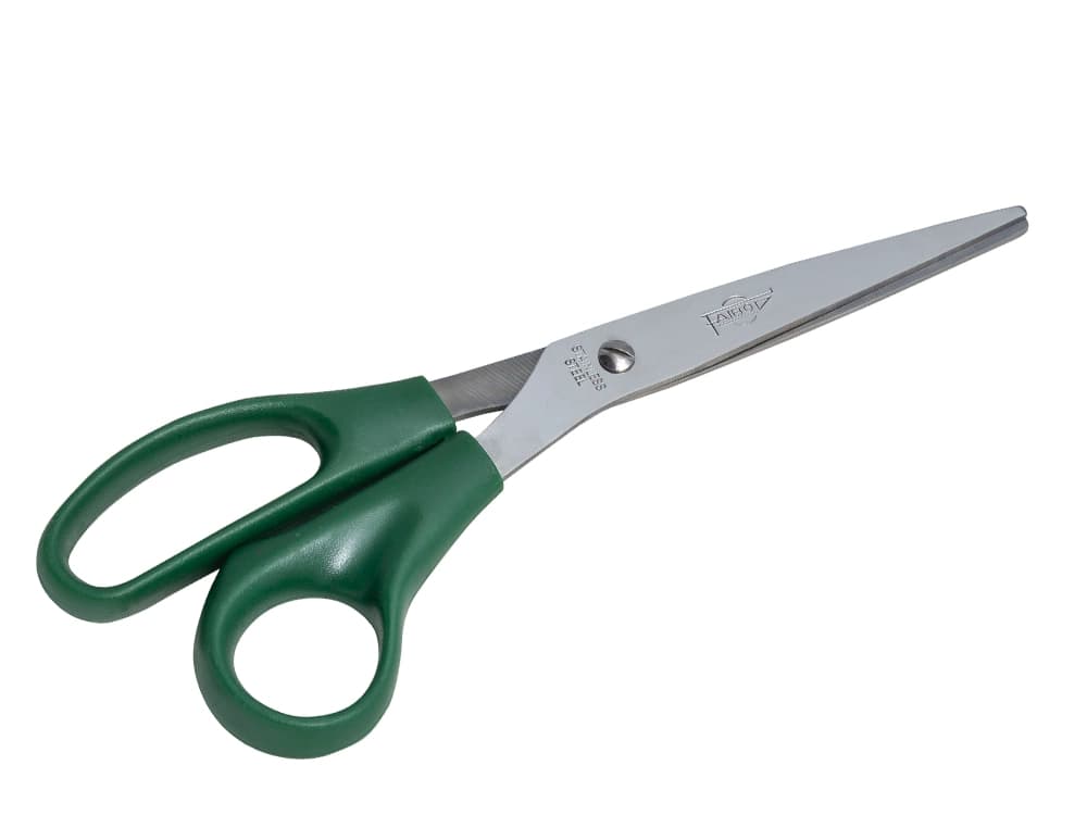 Tijera oficina faibo acero inoxidable 21 cm empuñadura ergonomica