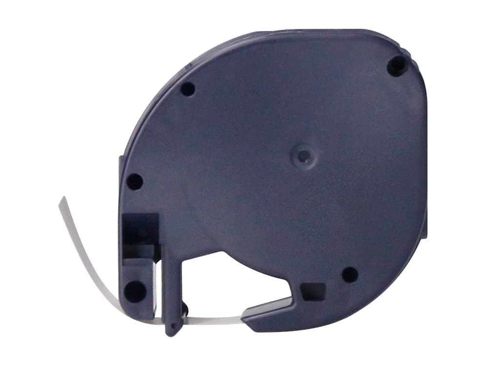 Cinta q-connect 12 mm x 4 m negro-ultra azul para maquina letratag