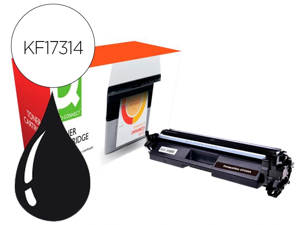 Q-connect Toner q-connect compatible hp cf230a laserjet pro m 203 / m227 negro