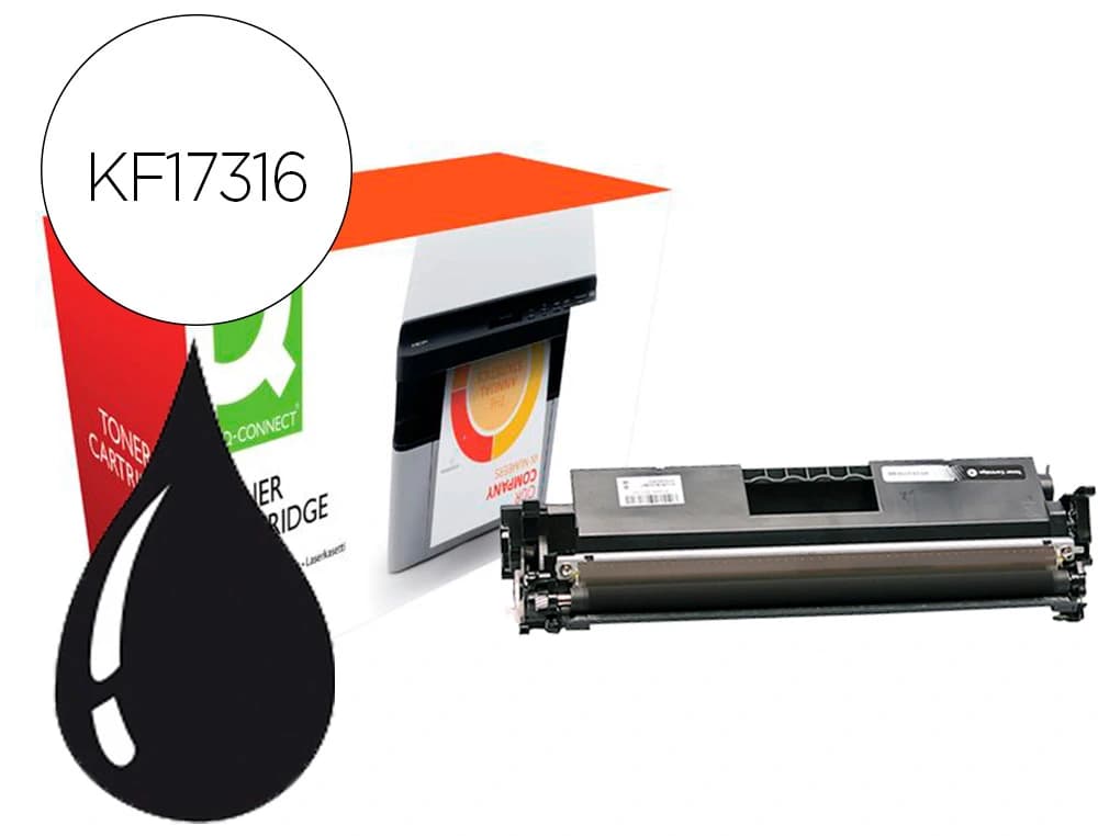 Q-connect Toner q-connect compatible hp cf217a laserjet pro m102 / m130 negro