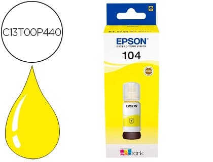 Epson Tinta epson ecotank 104 et-2710 / 2711 / 2712 / 2720 / 2726 / 4700 7500 paginas