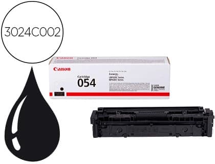 Canon Toner canon 054 lbp622 / mf641 / i-sensys lbp621 / 623 / 641 / 643 / 645 / 622 negro 1500 paginas