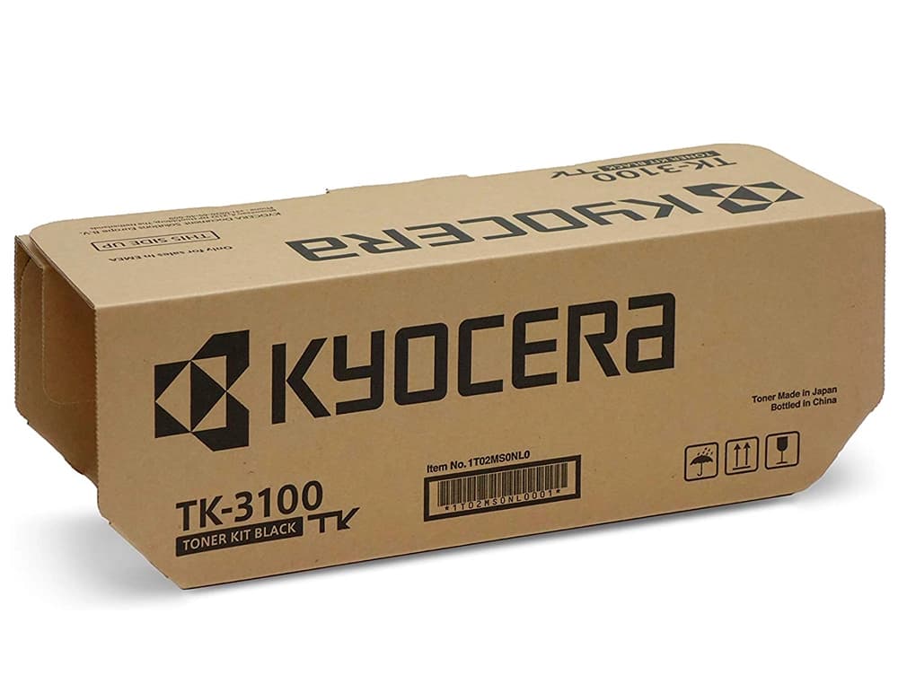 Toner kyocera tk-3100 ecosys m3040 / m3540 / fs-2100 / 4200 negro 12500 paginas