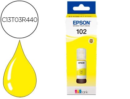 Epson Tinta epson ecotank 102 et-2700 / 2750 / 3700 / 3750 / 4750 bote de 70 ml 6.000 pag