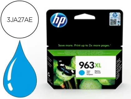 Hp Ink-jet hp 963 xl officejet pro 9010 / 9020 / 9022 / 9023 / 9025 cian 1600 paginas