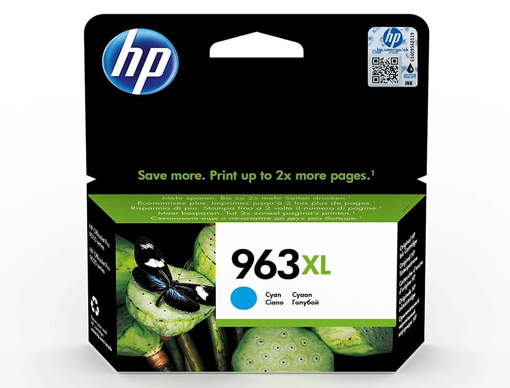 Ink-jet hp 963 xl officejet pro 9010 / 9020 / 9022 / 9023 / 9025 1600 paginas