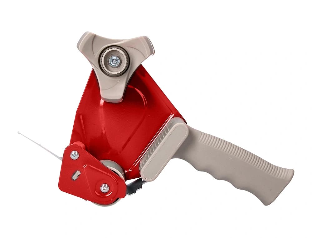Portarrollo q-connect para embalaje para cintas 66 mt x 75 mm