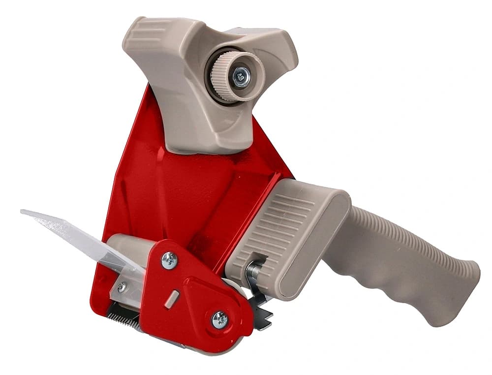 Portarrollo q-connect para embalaje para cintas 66 mt x 75 mm