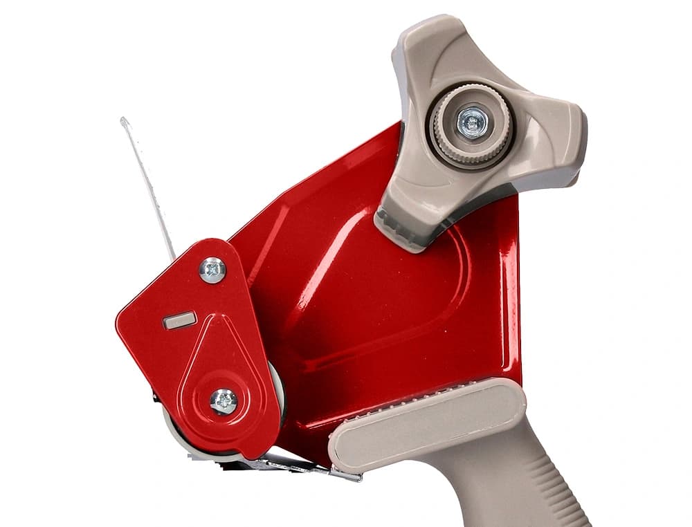 Portarrollo q-connect para embalaje para cintas 66 mt x 75 mm