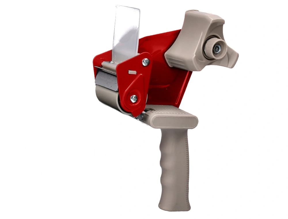 Portarrollo q-connect para embalaje para cintas 66 mt x 75 mm