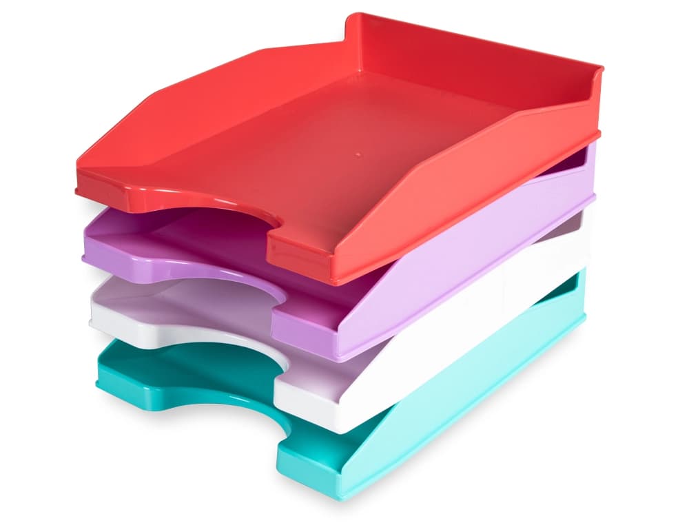Bandeja sobremesa plastico q-connect 240x70x340 mm