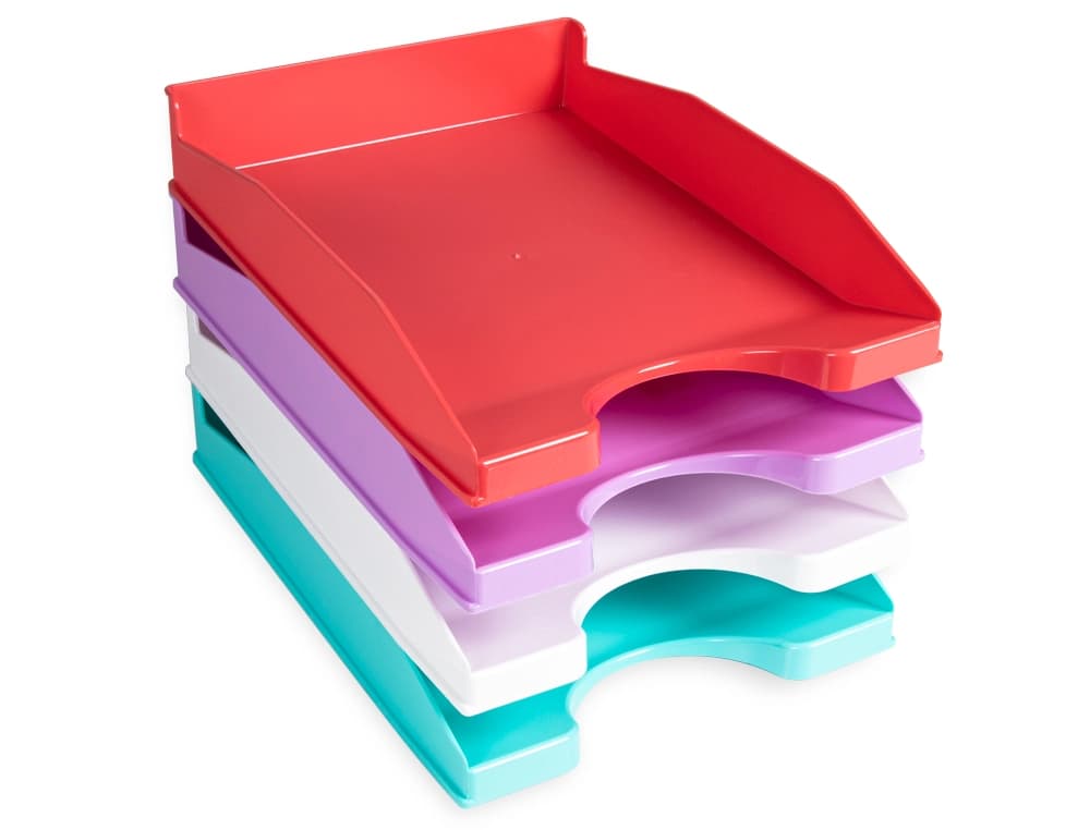 Bandeja sobremesa plastico q-connect 240x70x340 mm