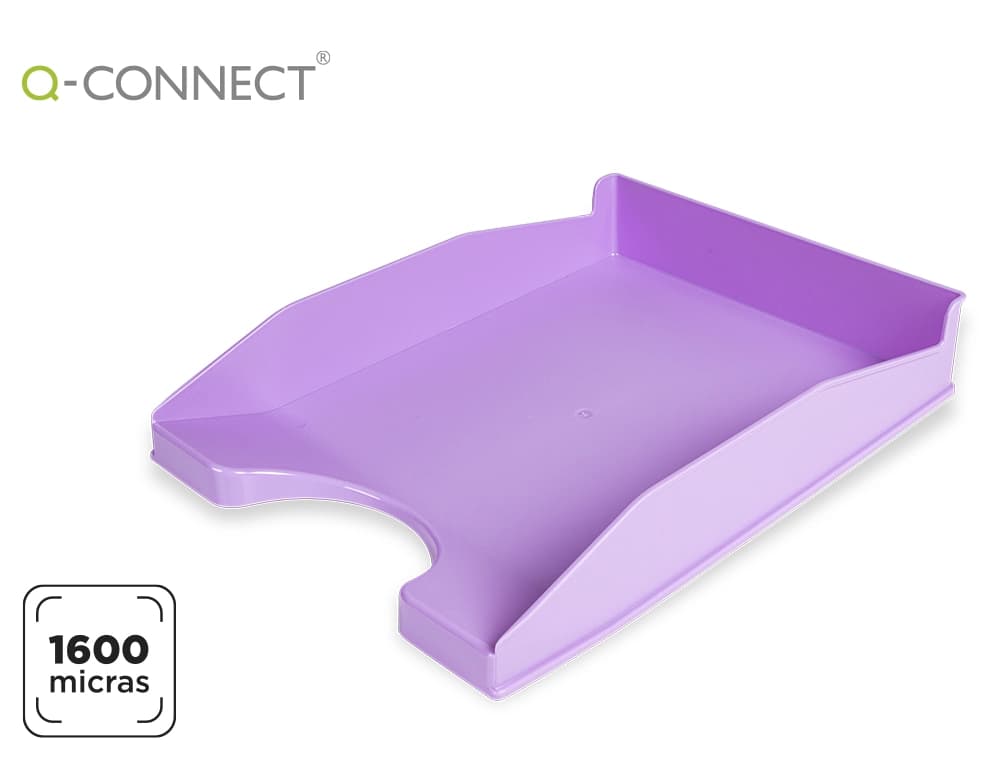 Bandeja sobremesa plastico q-connect 240x70x340 mm