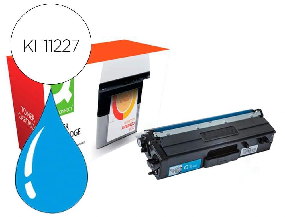 Q-connect Toner compatible q-connect brother tn910c hl-l9310 cian 9000 paginas