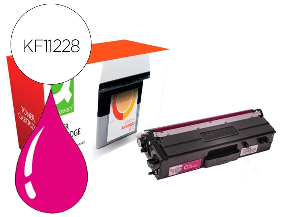 Q-connect Toner compatible q-connect brother tn910m hl-l9310 magenta 9000 paginas