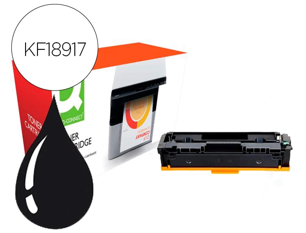 Q-connect Toner compatible q-connect canon lbp611k i-sensys lbp610 negro alto rendimiento 2800 paginas