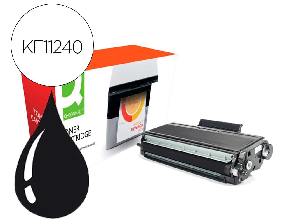 Q-connect Toner compatible q-connect brother tn3480 hl-l5000 / l5100 / l5200 / l6300 / l6400 negro 8000 paginas