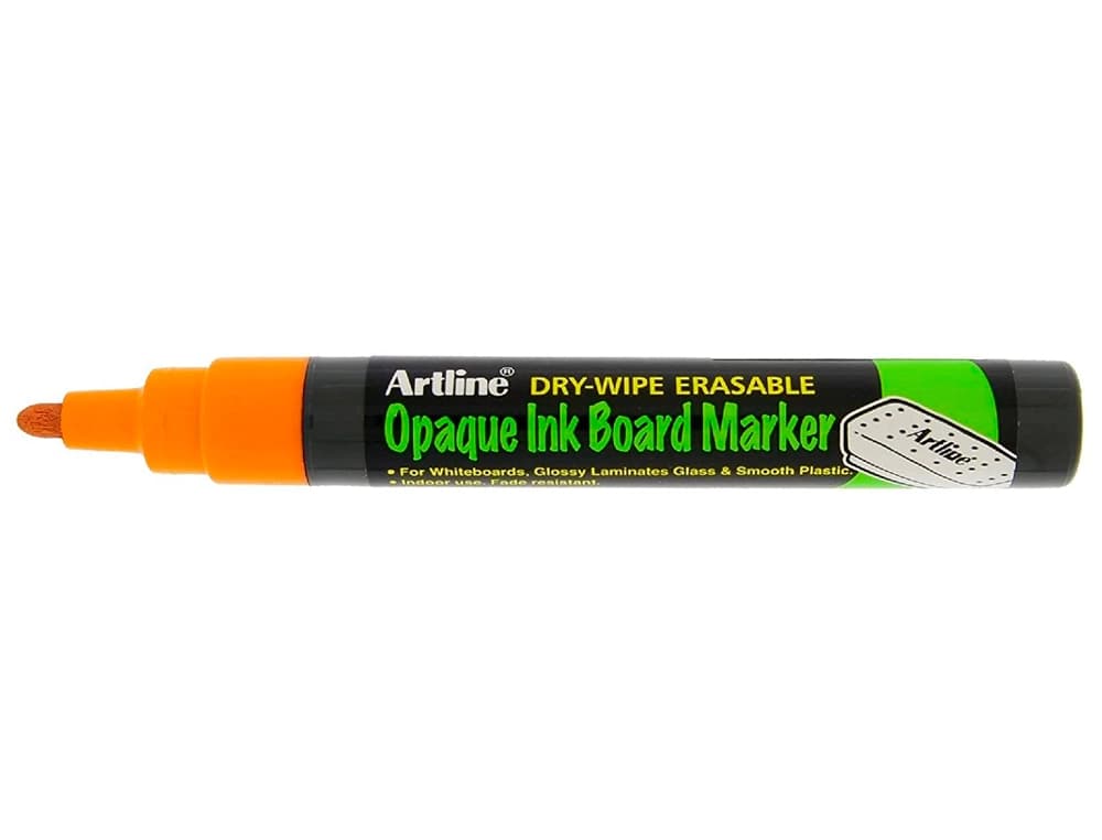 Rotulador artline pizarra epd-4 fluorescente opaque ink board punta redonda 2 mm