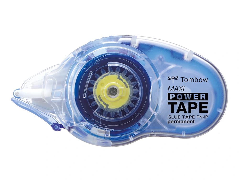 Cinta adhesiva tombow maxi power tape permanente 16 mt x 8,4 mm