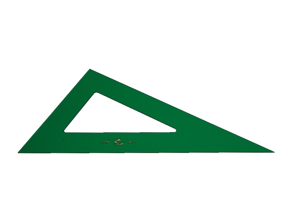Cartabon faber castell 25 cm plastico verde
