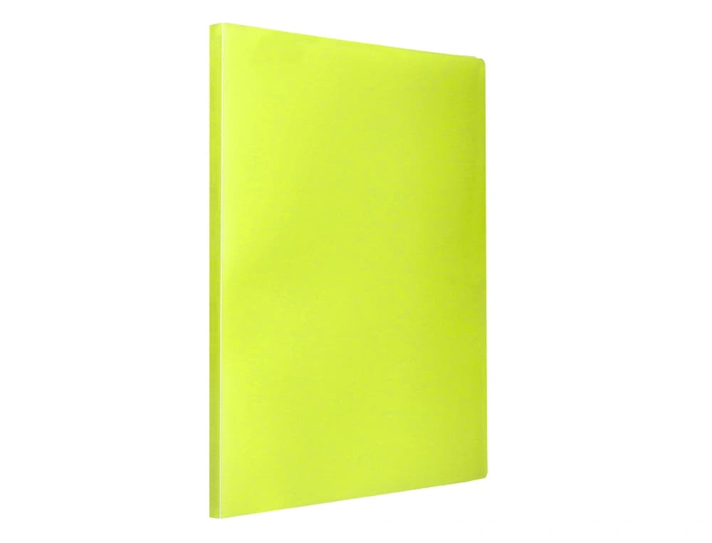 Carpeta liderpapel escaparate 60 fundas polipropileno din a4 opaco