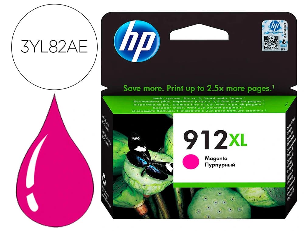 Hp Ink-jet hp 912 xl officejet 8010 / 8020 / 8035 825 pag