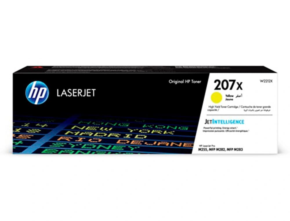 Toner hp 207x color laserjet pro m282nw / m283fdn / m283fdw 2.450 paginas