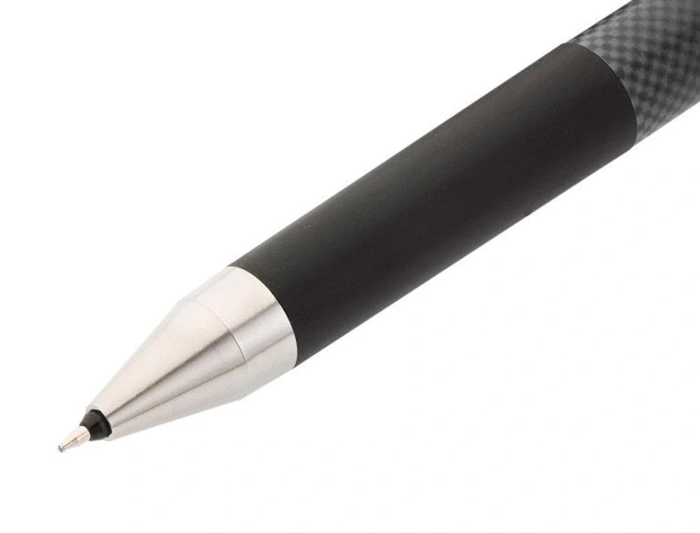 Boligrafo pilot synergy point retractil sujecion de caucho tinta gel 0,5 mm