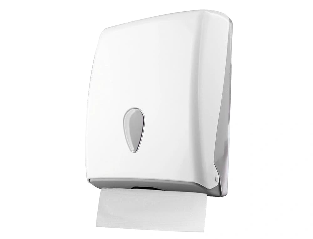 Dispensador toallitas secamanos dahi abs color blanco 370x277x130 mm