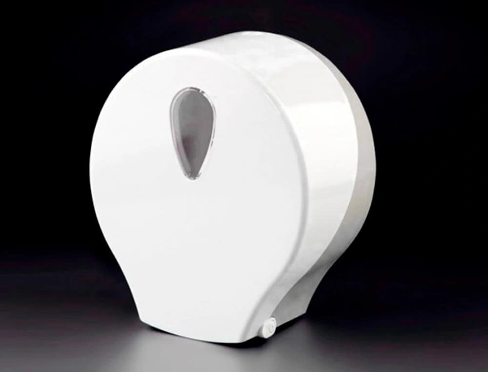 Dispensador papel higienico dahi jumbo abs color blanco 326x304x125 mm