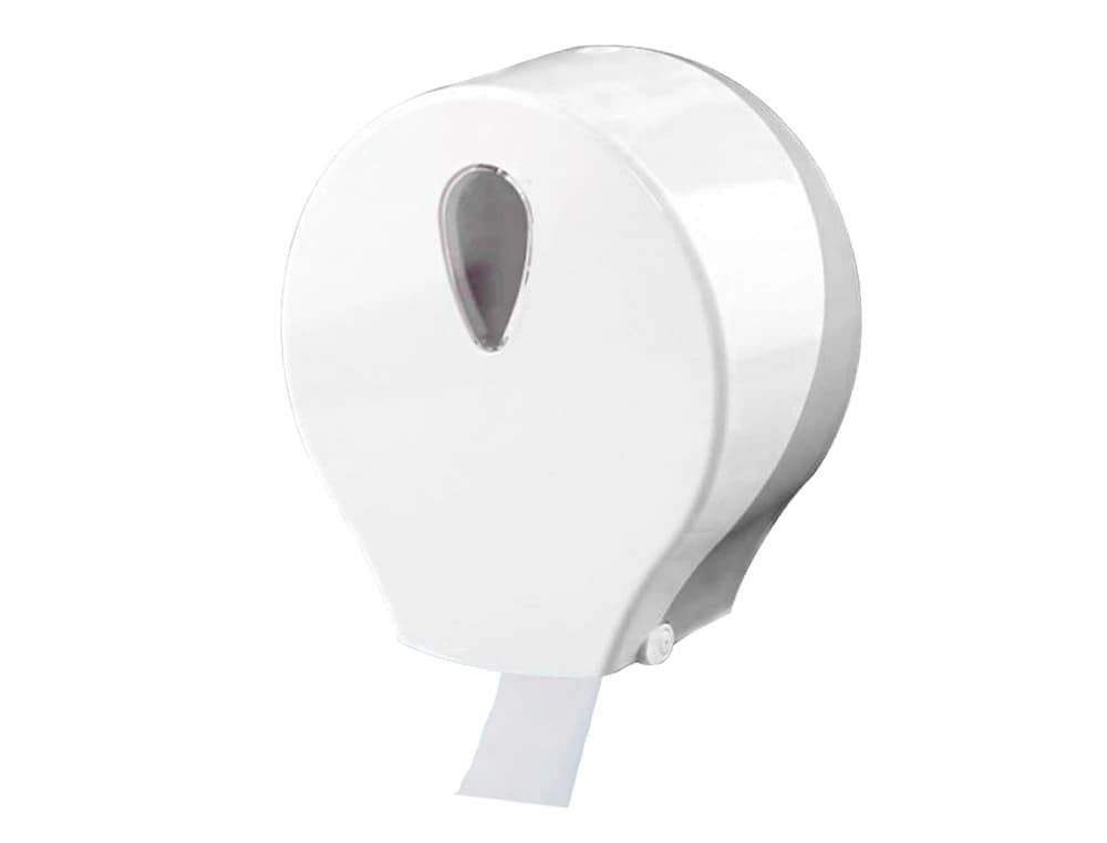 Dispensador papel higienico dahi jumbo abs color blanco 326x304x125 mm