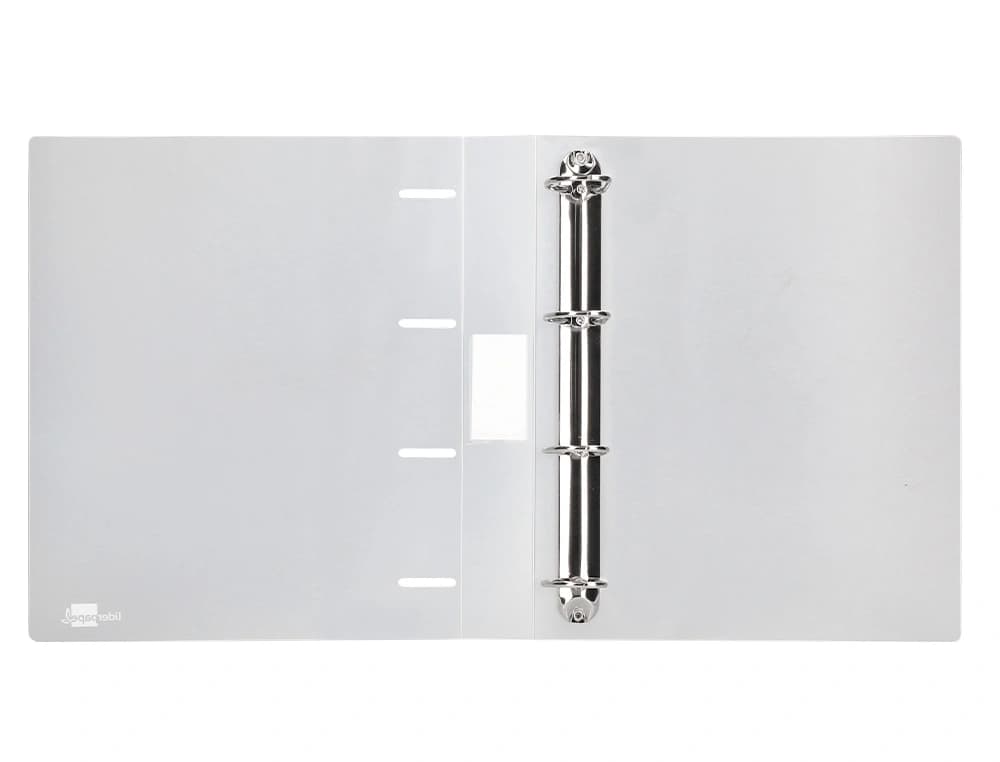 Carpeta liderpapel 4 anillas mixtas 40 mm polipropileno din a4 opaco