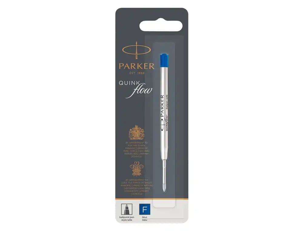 Parker Recambio boligrafo parker quink flow azul fino