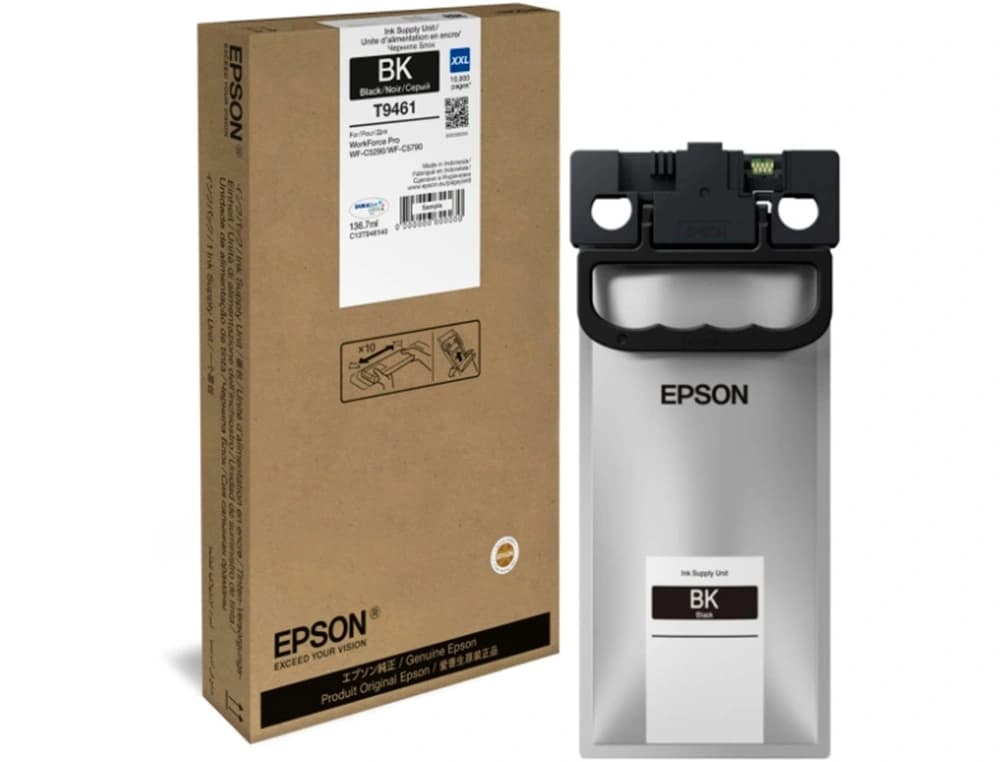 Ink-jet epson wf-c5x90 series ink xxl negro á 10000