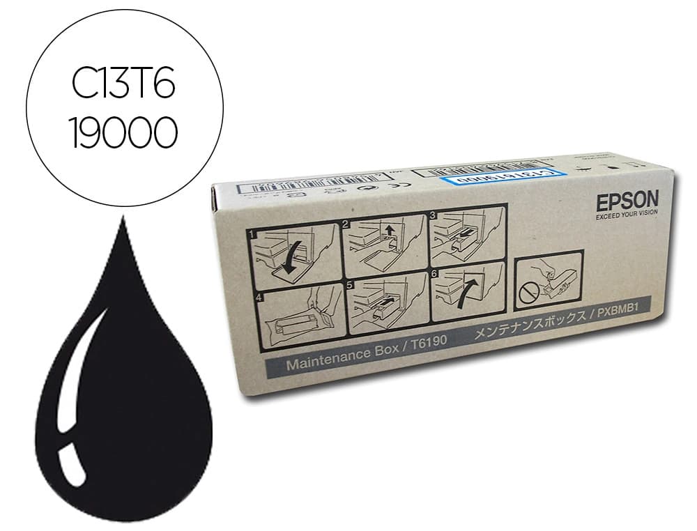 Epson Ink-jet epson caja mantenimiento t619 sc-p5000 / stylus pro 4900 / business ink b300 / b500