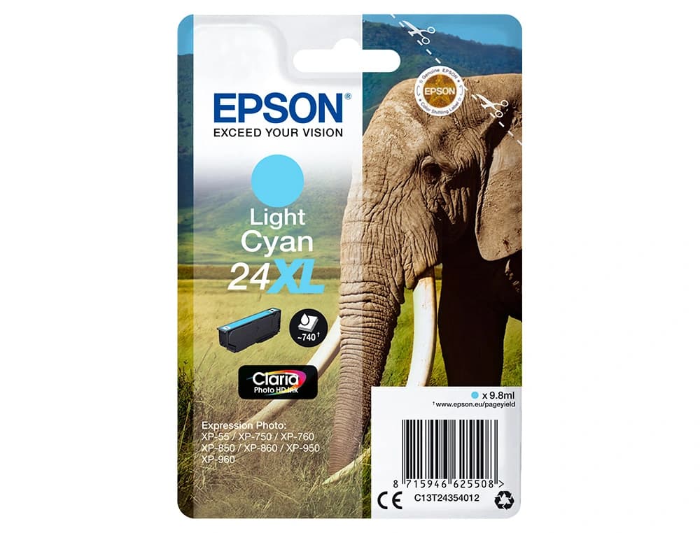 Ink-jet epson claria photo hd ink 24xl expression photo xp-950