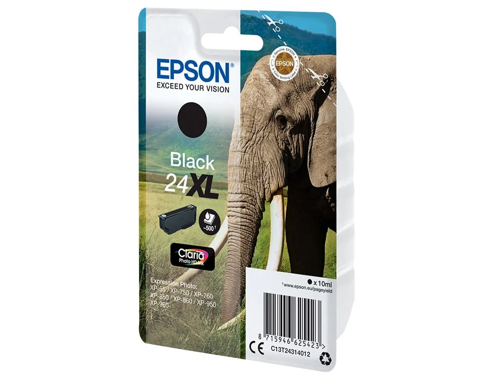 Ink-jet epson claria photo hd ink 24xl expression photo xp-760/950