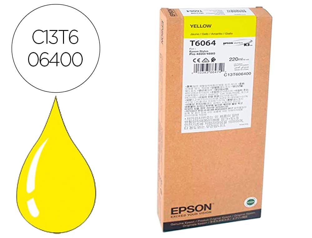 Epson Ink-jet epson gf stylus pro 4880/4800 amarillo