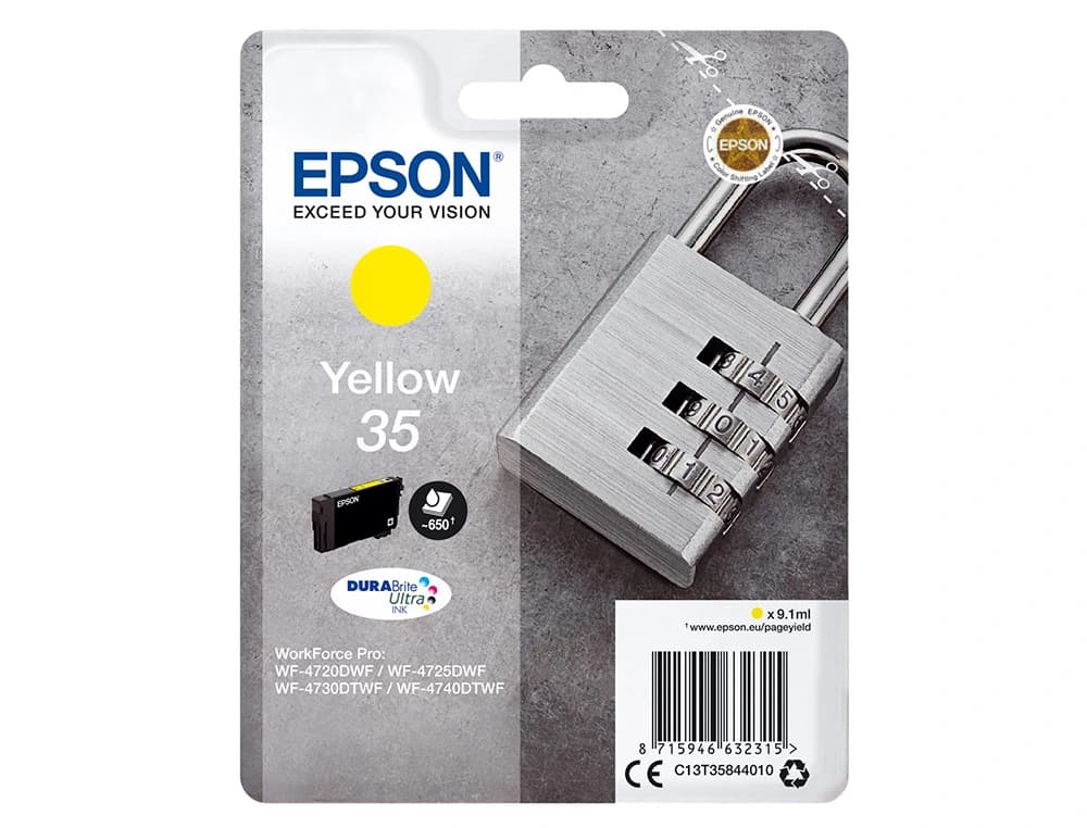 Ink-jet epson singlepack 35 durabrite ultra ink