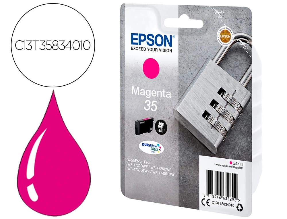 Epson Ink-jet epson singlepack 35 durabrite ultra ink