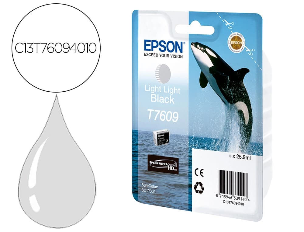 Epson Ink-jet epson surecolor sc-p600 gris claro