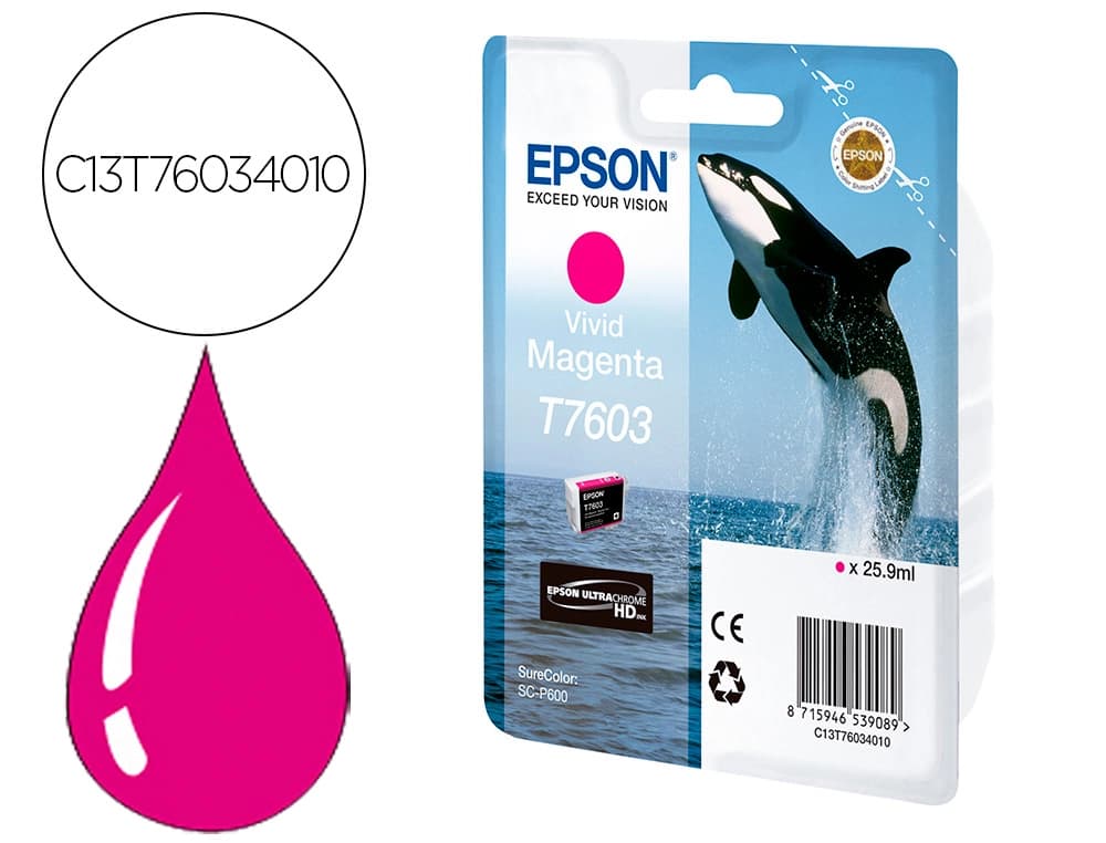 Epson Ink-jet epson surecolor sc-p600 magenta vivo