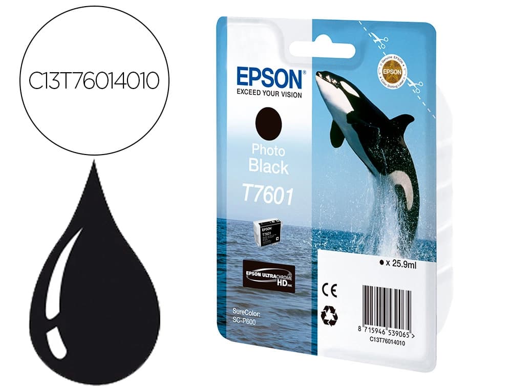 Epson Ink-jet epson surecolor sc-p600 negro foto