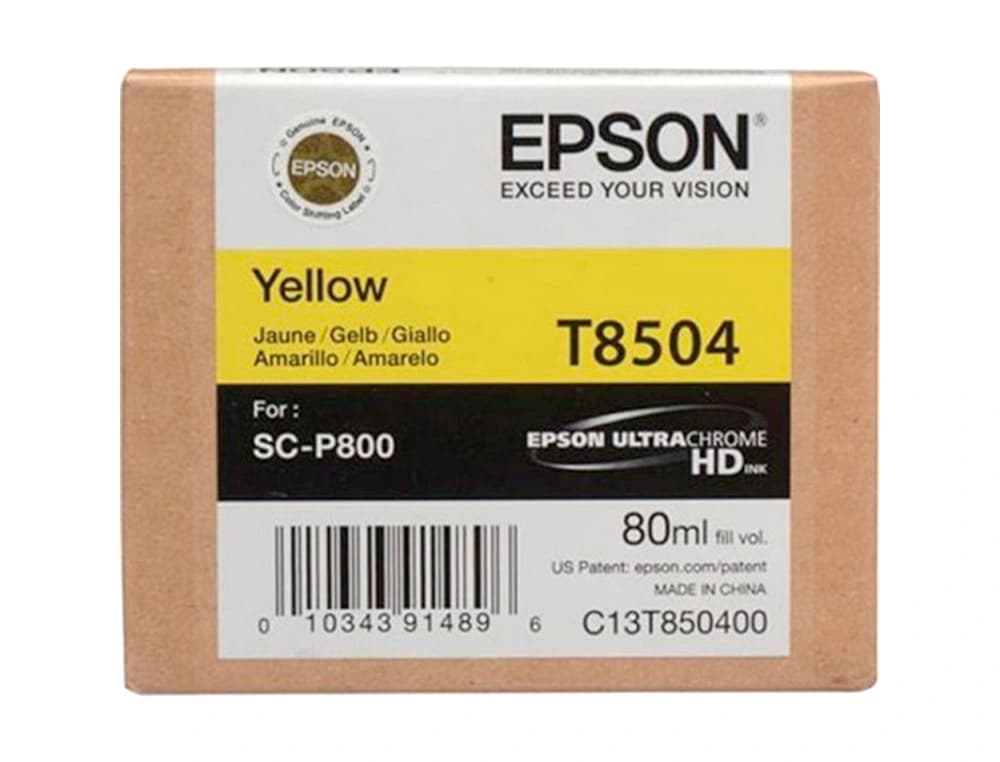 Ink-jet epson surecolor sc-p800 amarillo