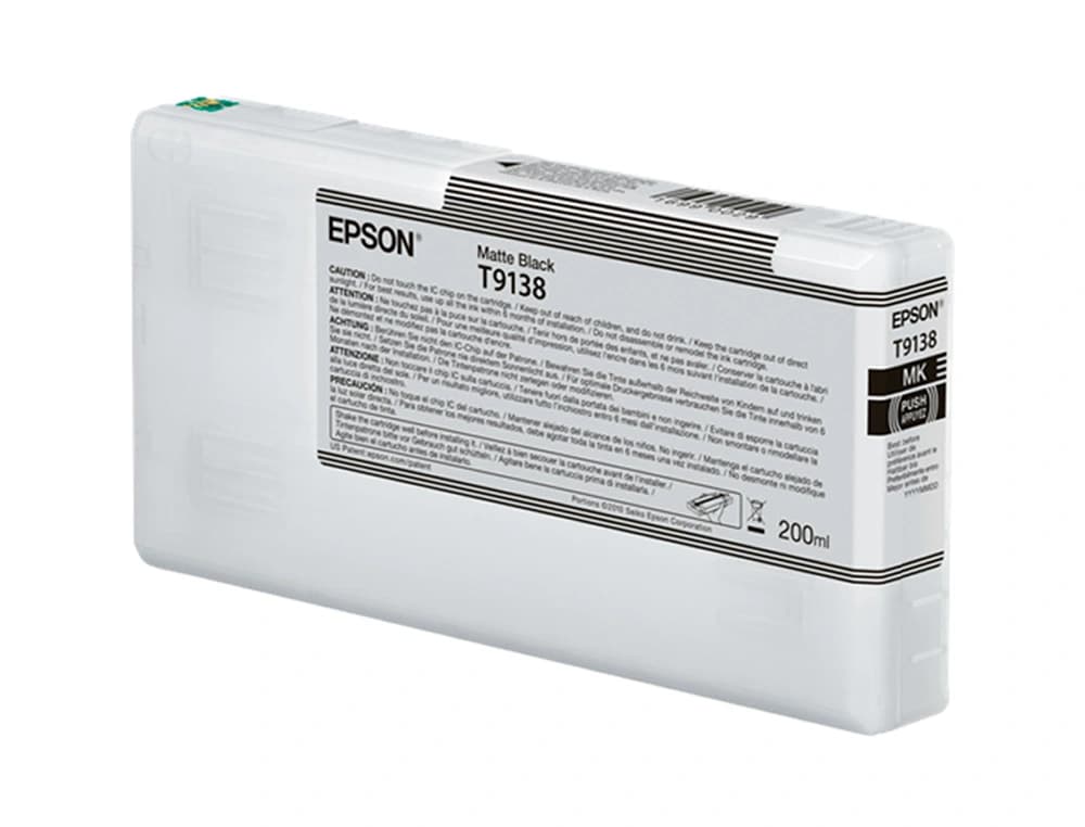 Ink-jet epson t9138 matte negro ink 200ml