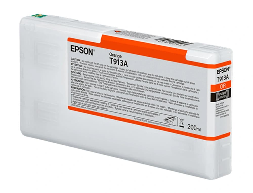 Ink-jet epson t913a orange ink 200ml