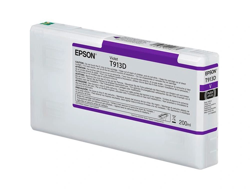 Ink-jet epson t913d violet ink 200ml